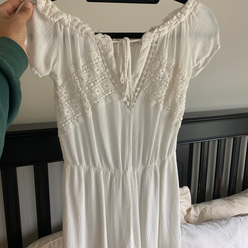 White summer romper from pacsun!